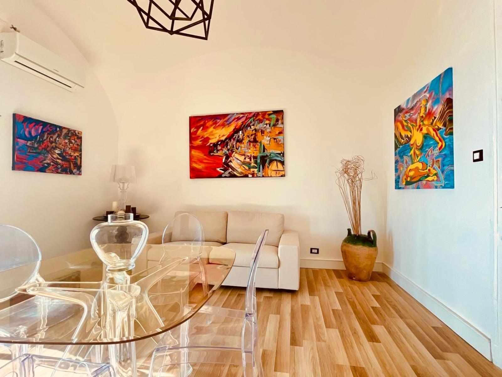 شقة Borgo Virginia - Sea View In Amalfi Coast Vietri المظهر الخارجي الصورة